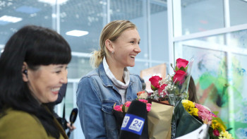 Фотография к новости: Победу на Азиаде я посвятила Казахстану – Рыпакову встретили в ВКО