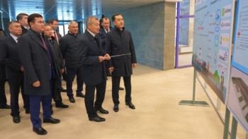 Фотография к новости: Бакытжан Сагинтаев прибыл в ВКО с рабочей поездкой