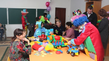 Фотография к новости: Центр лечебной верховой езды для особенных детей открылся в Аксу