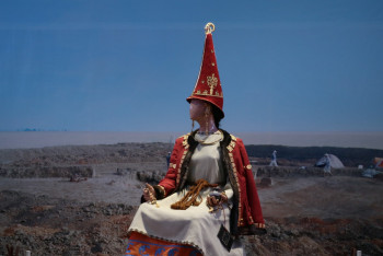 Фотография к новости: Личные вещи сарматской принцессы представили в музее Алматы