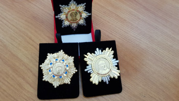 Фотография к новости: Общественные ордена переданы в музей в Кокшетау