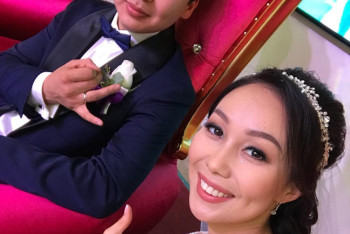 Фотография к новости: Замакима Уральска женился на актрисе и уехал в Голливуд