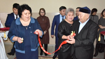 Фотография к новости: Школьный музей открыли в одном из районов Акмолинской области