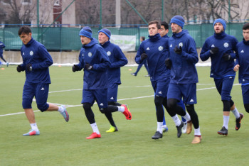 Фотография к новости: Сборная Казахстана провела открытую тренировку перед матчем с Болгарией