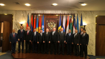 Фотография к новости:  Вопросы безопасности ЦА рассмотрели секретари Совбеза СНГ в Москве