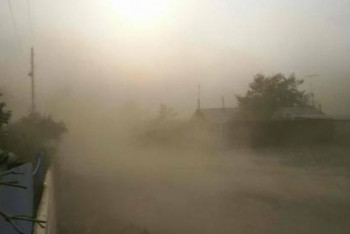 Фотография к новости: Пыльная буря ожидается на юге страны третьего мая 