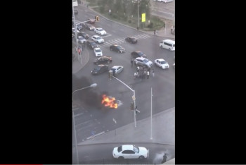 Фотография к новости: Смертельное ДТП в Астане – ДВД проводит расследование