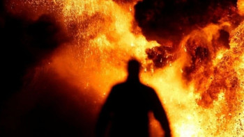 Фотография к новости: Взрыв на нефтебазе в Актобе: водитель бензовоза рассказал подробности ЧП