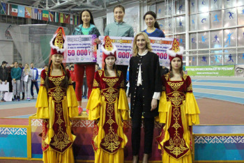 Фотография к новости: Легкоатлеты 9 стран разыграли призы от Ольги Рыпаковой в ВКО