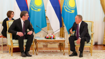 Фотография к новости: Казахстан готов расширить торговые отношения с Сербией 