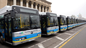 Фотография к новости: В Алматы организован маршрут до микрорайона Нурлытау