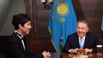 Фотография к новости: Спасибо за мирную жизнь в стране - Кудайберген поздравил Назарбаева с днём рождения 