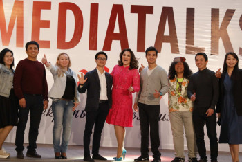 Фотография к новости: Истории героев: победители "100 новых лиц Казахстана" встретились с алматинцами