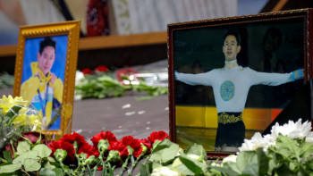 Фотография к новости: Мы потеряли большого человека: в Астане простились с Денисом Теном