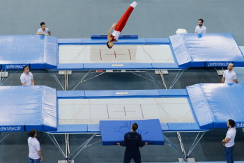 Фотография к новости: Юные гимнасты из ВКО сразились за право выступить на Чемпионате Казахстана 