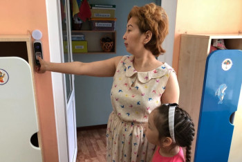 Фотография к новости: Систему отпечатков пальцев ввели в детском саду Павлодара