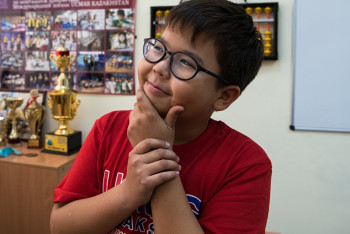 Фотография к новости: Казахстанский «Мальчик - калькулятор» стал обладателем Гран-при по математике