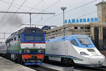 Фотография к новости: С апреля начнет курсировать поезд между Астаной и Самаркандом 