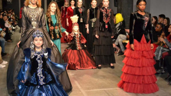 Фотография к новости: День казахстанской моды прошёл в Амстердаме 