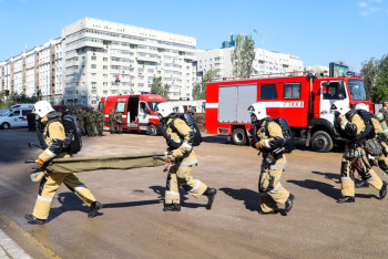 Фотография к новости: "Абу-Даби Плаза" проверили на предмет пожарной безопасности 