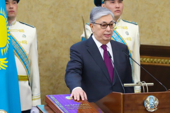 Фотография к новости: Касым-Жомарт Токаев принес присягу Президента РК