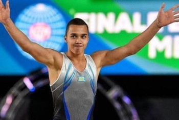 Фотография к новости: Я час мучился в разминочном зале - казахстанский гимнаст о травме на Кубке мира в Австралии