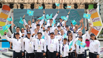 Фотография к новости: Более 200 казахстанских спортсменов прибыли на Азиатские игры в Джакарту