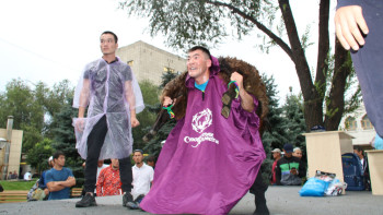 Фотография к новости: Алматинец поставил рекорд, подняв барана 510 раз