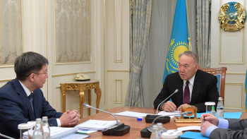 Фотография к новости: Президент РК принял ректора Satbayev University 