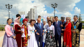 Фотография к новости: Я хочу, чтобы всем здесь было хорошо - Назарбаев об Астане