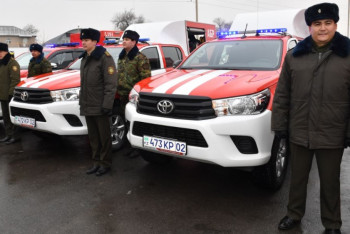 Фотография к новости: Две новые пожарные части появятся в Алматы