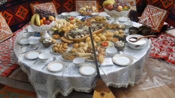 Фотография к новости: В честь юбилея родного аула 500 сельчан устроили той в Акмолинской области