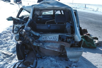 Фотография к новости: Полицейский за рулём врезался в пассажирский автобус в ЗКО