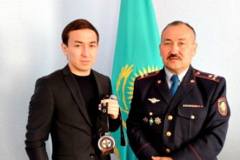 Фотография к новости: Полицейский-самбист из Карагандинской области завоевал гран-при в Париже