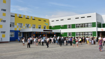 Фотография к новости: Новую школу на 600 мест открыли в Актюбинской области