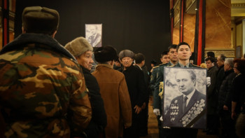 Фотография к новости: С Султаном Джиенбаевым простились в Алматы  