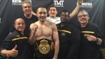 Фотография к новости: Шуменов досрочно вернул себе титул чемпиона мира WBA