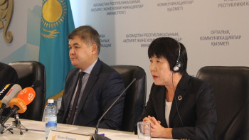 Фотография к новости: Представитель ВОЗ высоко оценила усилия казахстанских медиков