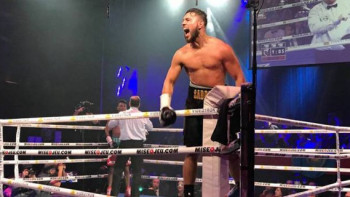 Фотография к новости: Казахстанец завоевал титул "молодёжного" чемпиона WBC, досрочно победив мексиканца