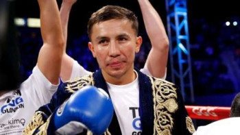 Фотография к новости: Головкина включили в список "самых характерных бойцов" высочайшего уровня