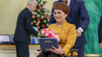 Фотография к новости: Герой труда Куралай Байменова: Моё оружие - слово