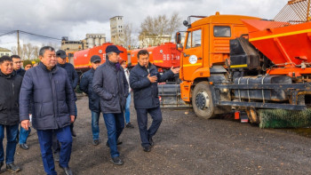 Фотография к новости: Аким Астаны: Коммунальные службы должны работать как часы