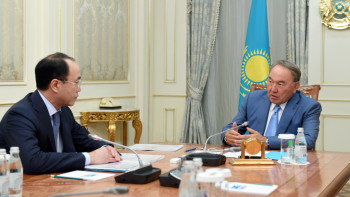 Фотография к новости: Генпрокурор доложил Назарбаеву о сокращении преступности в стране 