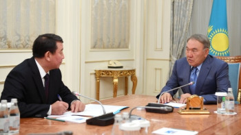 Фотография к новости: Глава государства провел встречу с помощником Президента - Секретарем Совбеза 