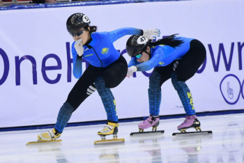 Фотография к новости:  Сборная Казахстана по шорт-треку завоевала бронзу на Универсиаде-2019