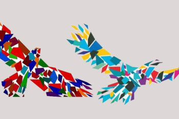 Фотография к новости: Сходство логотипов "Рухани жаңғыру" и "L'aigle de patmos theatre" прокомментировал Абаев