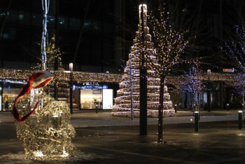Фотография к новости: Торговый центр и отель Алматы наградили за лучшее новогоднее оформление