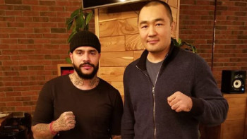 Фотография к новости: Казахстанский боксер рассказал о встрече с Тимати