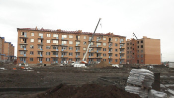Фотография к новости: Строительство микрорайона для пострадавших от паводка в Атбасаре близится к завершению
