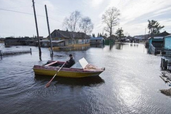 Фотография к новости: В середине мая ожидается максимальный уровень затопления в Павлодарской области 